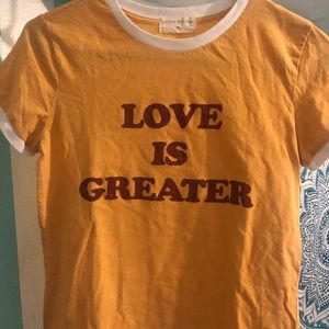 Hello and White T-Shirt